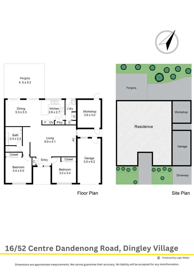 Floorplan of Homely retirement listing, 16/52-70 Centre Dandenong Road, Dingley Village VIC 3172