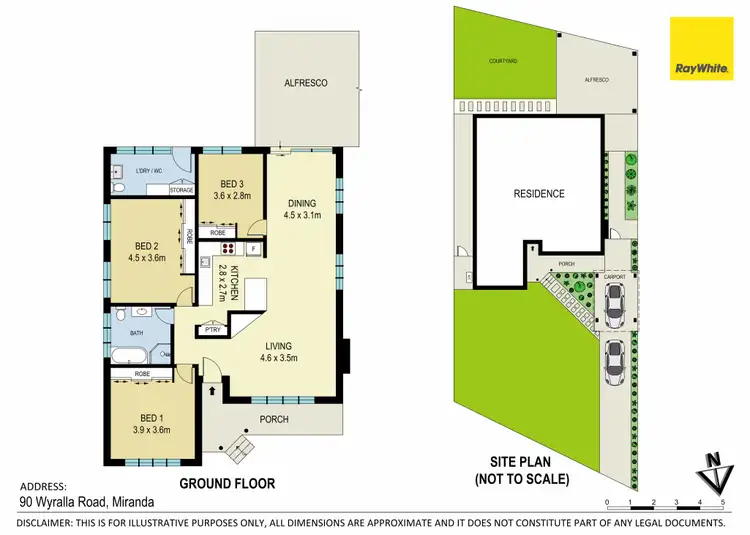 Floorplan of Homely house listing, 90 Wyralla Road, Miranda NSW 2228