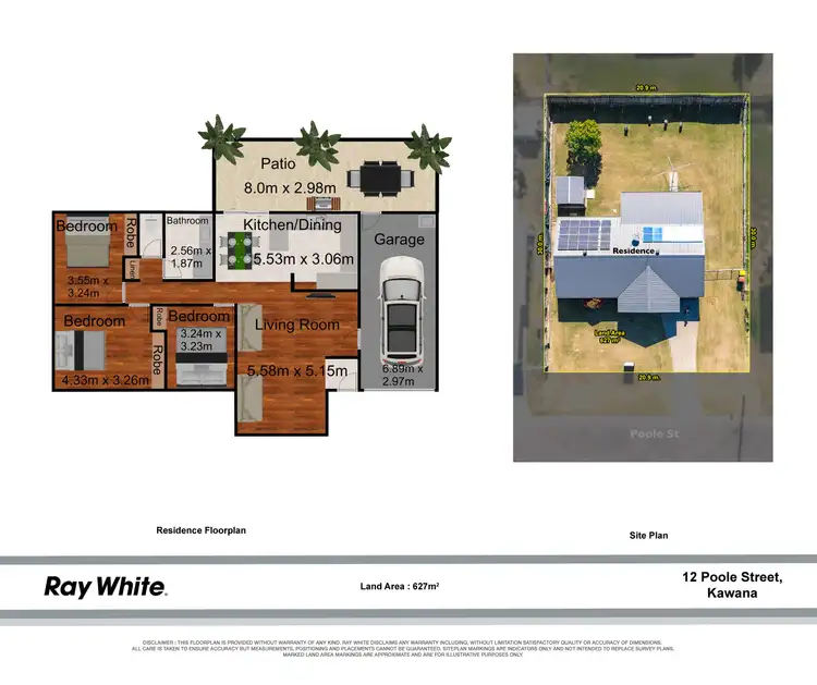 Floorplan of Homely house listing, 12 Poole Street, Kawana QLD 4701