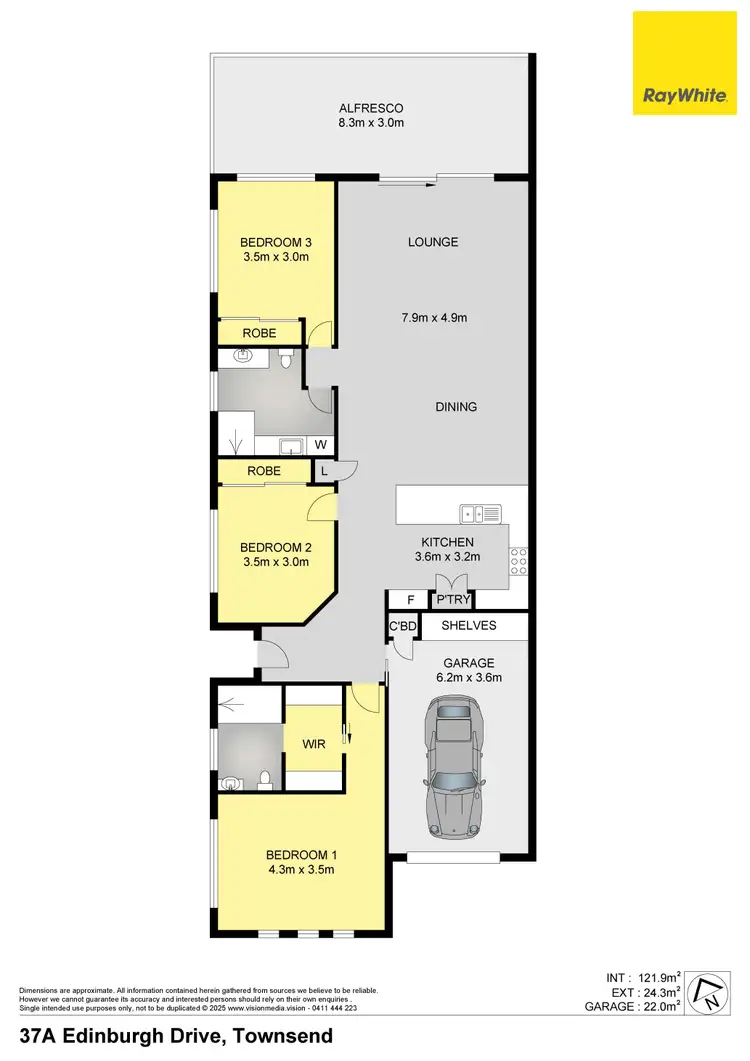 Floorplan of Homely house listing, 37A Edinburgh Drive, Townsend NSW 2463
