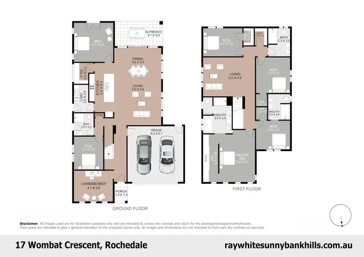 Floorplan of Homely house listing, 17 Wombat Crescent, Rochedale QLD 4123