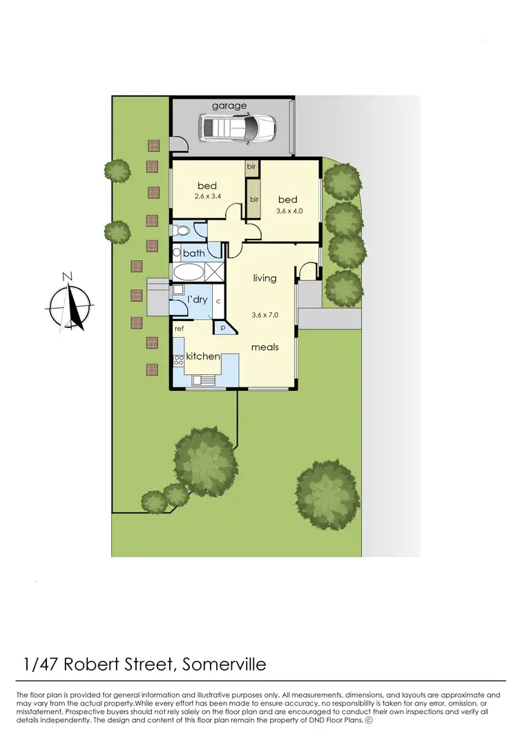 Floorplan of Homely house listing, 1/47 Robert Street, Somerville VIC 3912