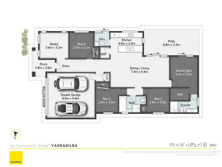 Floorplan of Homely house listing, 74 Carnarvon Street, Yarrabilba QLD 4207