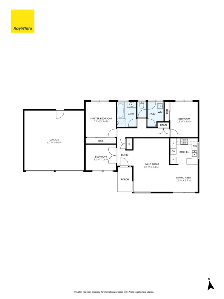 Floorplan of Homely unit listing, 7 Birch Court, Pascoe Vale VIC 3044