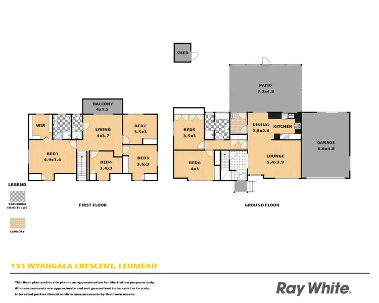 Floorplan of Homely house listing, 133 Wyangala Crescent, Leumeah NSW 2560