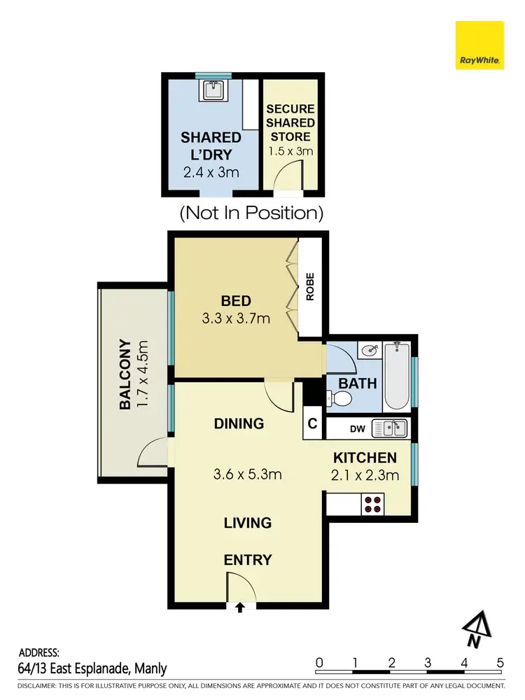 Floorplan of Homely apartment listing, Address available on request