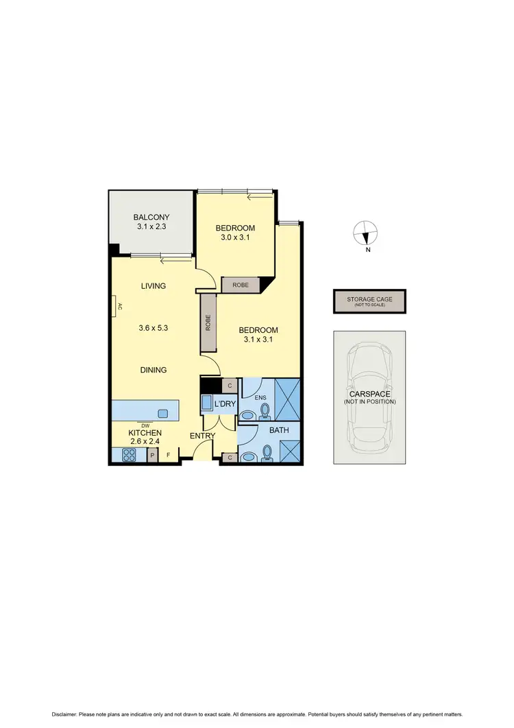 Floorplan of Homely unit listing, 709/8 Lygon Street, Brunswick East VIC 3057