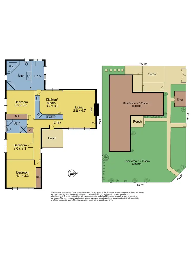 Floorplan of Homely house listing, 60 Surrey Road, Blackburn North VIC 3130