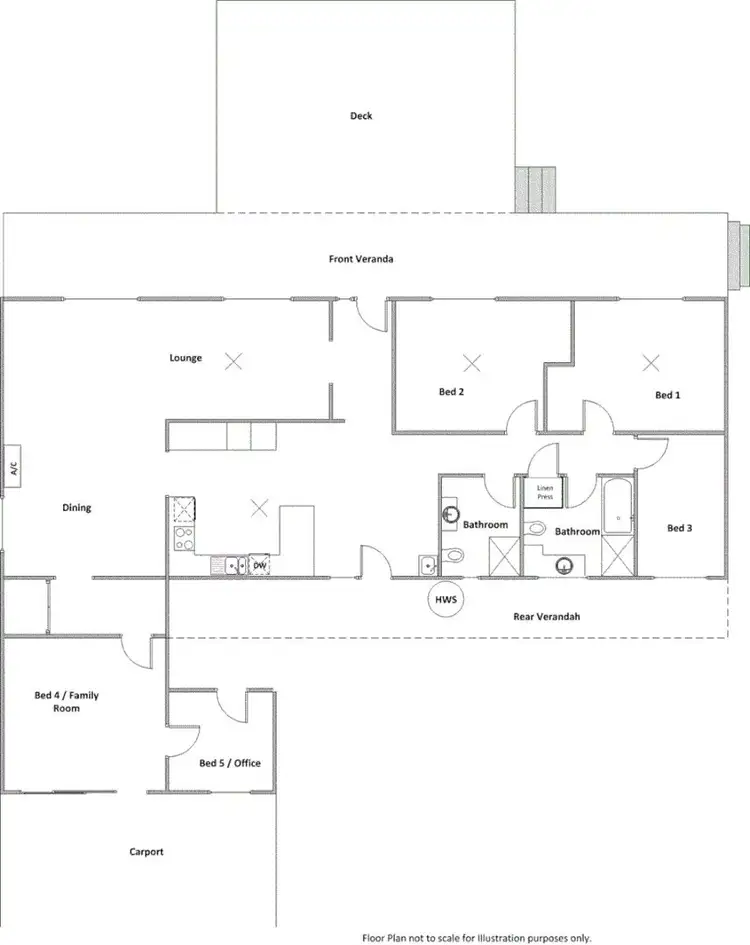 Floorplan of Homely house listing, 62 Bayview Road, Point Turton SA 5575