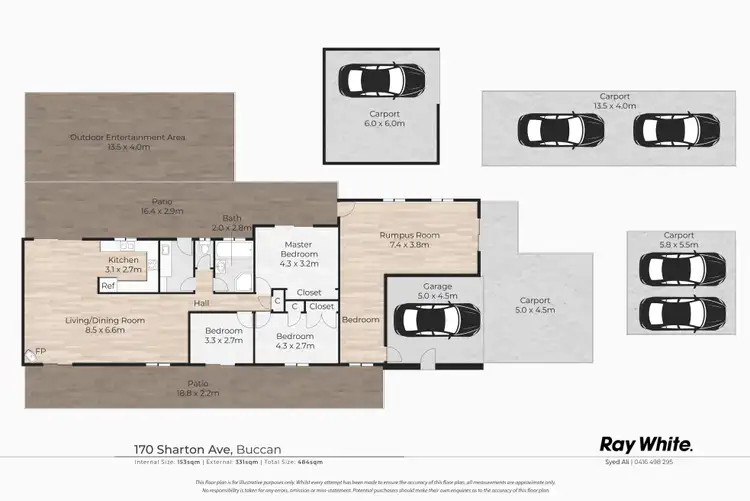 Floorplan of Homely house listing, 170-176 Sharton Avenue, Buccan QLD 4207