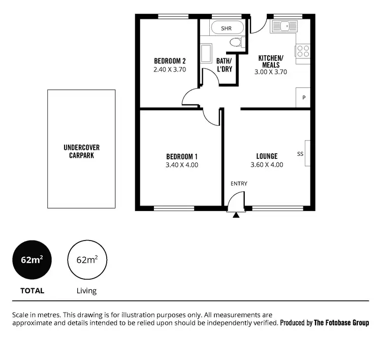 Floorplan of Homely house listing, 10/5A Riverside Drive, Bedford Park SA 5042