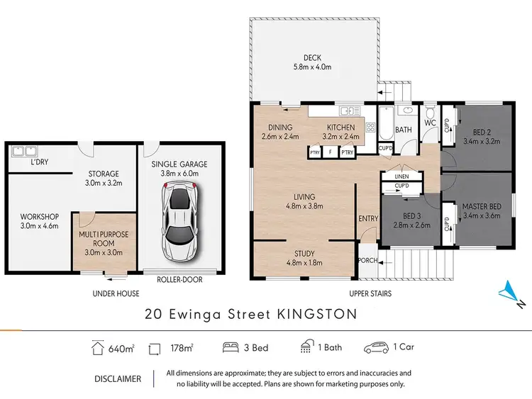 Floorplan of Homely house listing, 20 Ewinga Street, Kingston QLD 4114