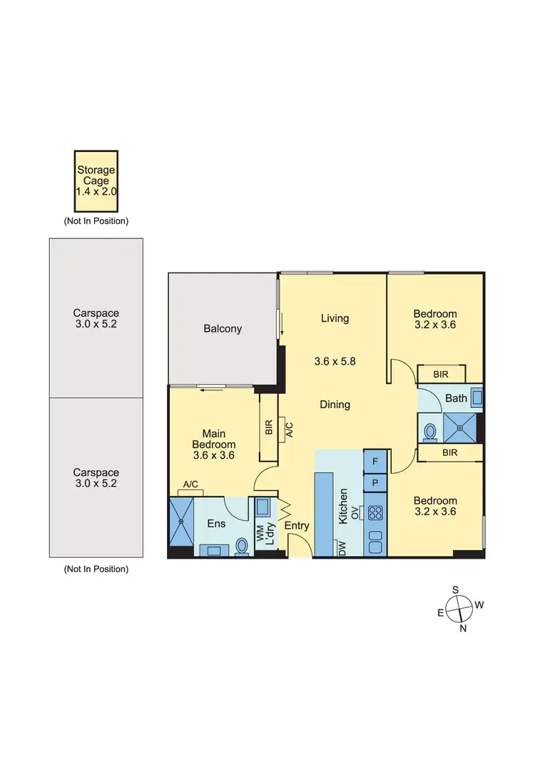 Floorplan of Homely apartment listing, 106/35-41 Dalgety Street, Oakleigh VIC 3166