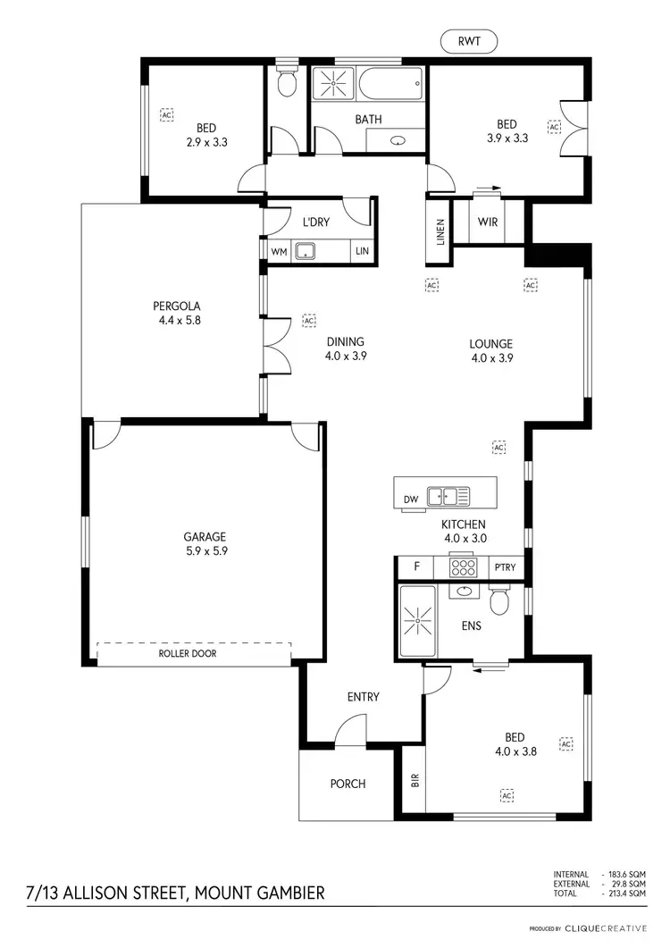 Floorplan of Homely house listing, 7/13 Allison Street, Mount Gambier SA 5290
