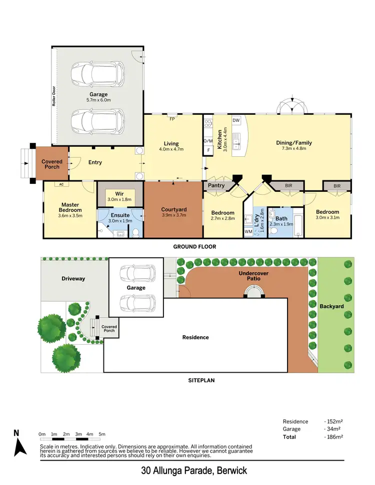 Floorplan of Homely house listing, 30 Allunga Parade, Berwick VIC 3806