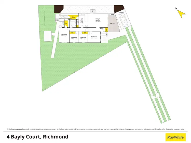 Floorplan of Homely house listing, 4 Bayly Court, Richmond NSW 2753