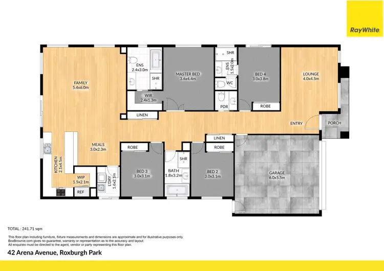 Floorplan of Homely house listing, 42 Arena Avenue, Roxburgh Park VIC 3064