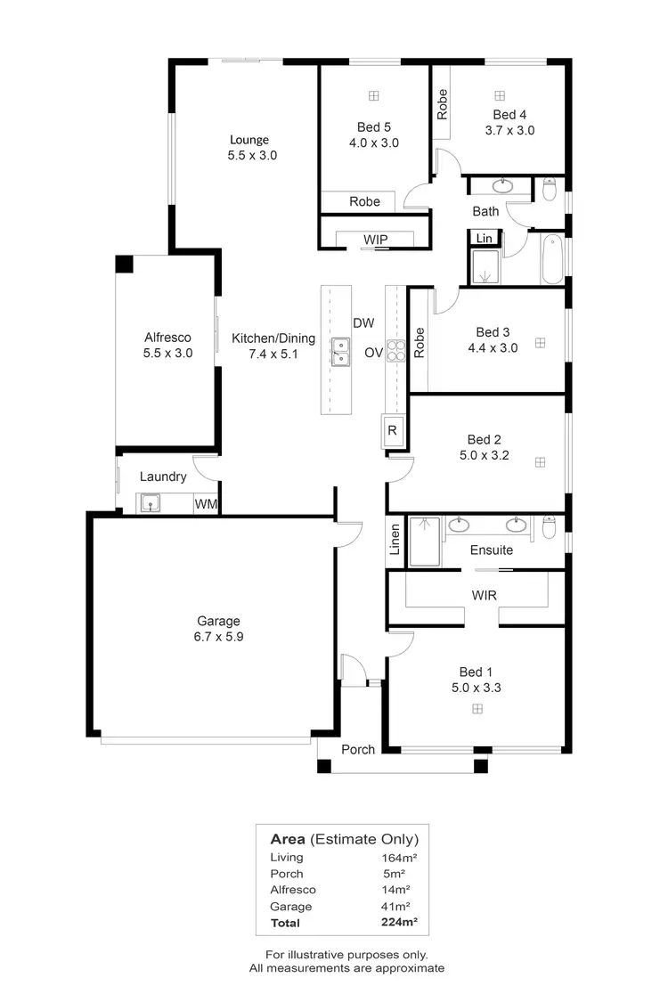 Floorplan of Homely house listing, 24 Mcnamara Way, Virginia SA 5120