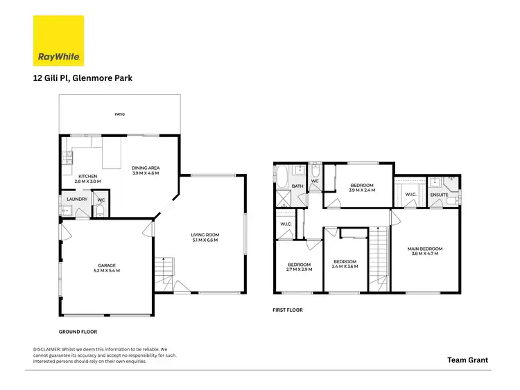 Floorplan of Homely house listing, 12 Gili Place, Glenmore Park NSW 2745