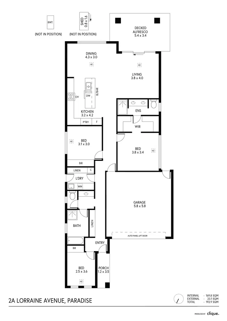 Floorplan of Homely house listing, 2A Lorraine Avenue, Paradise SA 5075