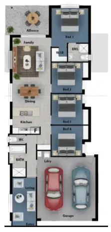 Floorplan of Homely house listing, 34 Talpa Street, Coomera QLD 4209