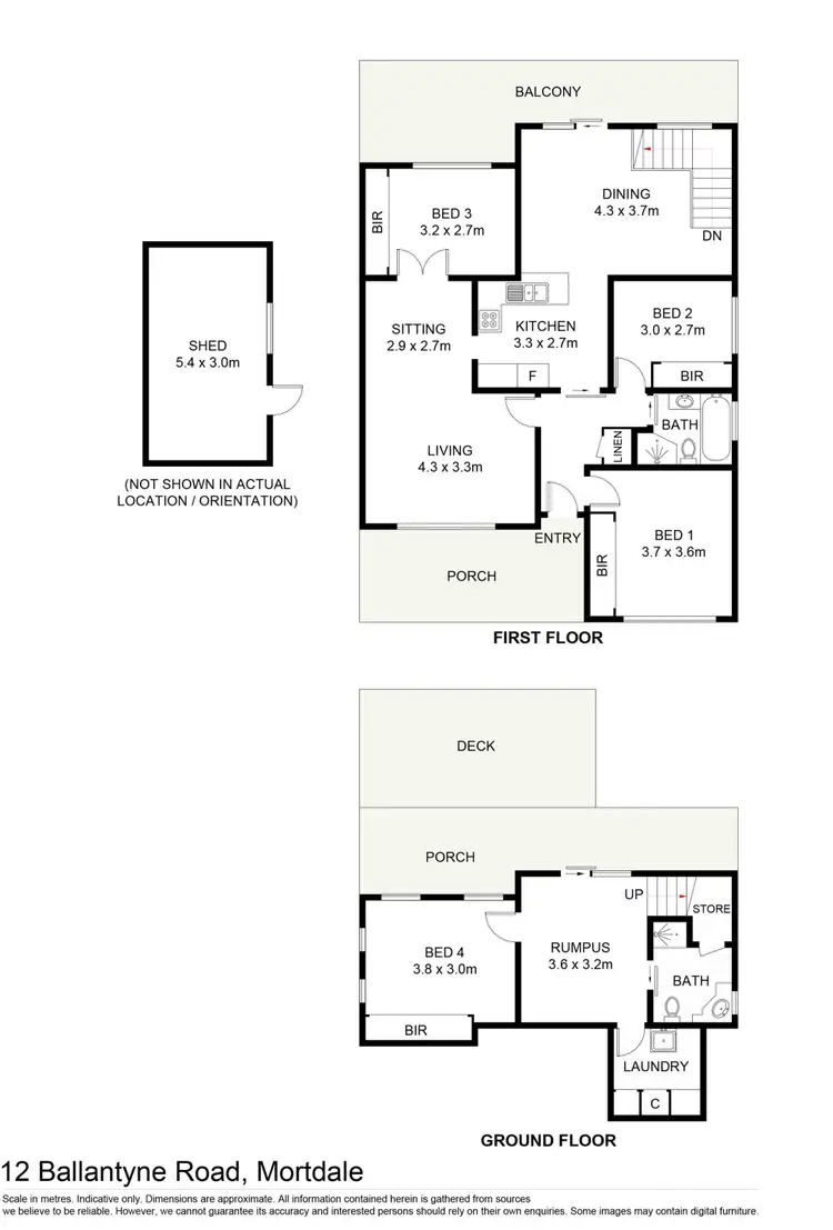 Floorplan of Homely house listing, 12 Ballantyne Road, Mortdale NSW 2223
