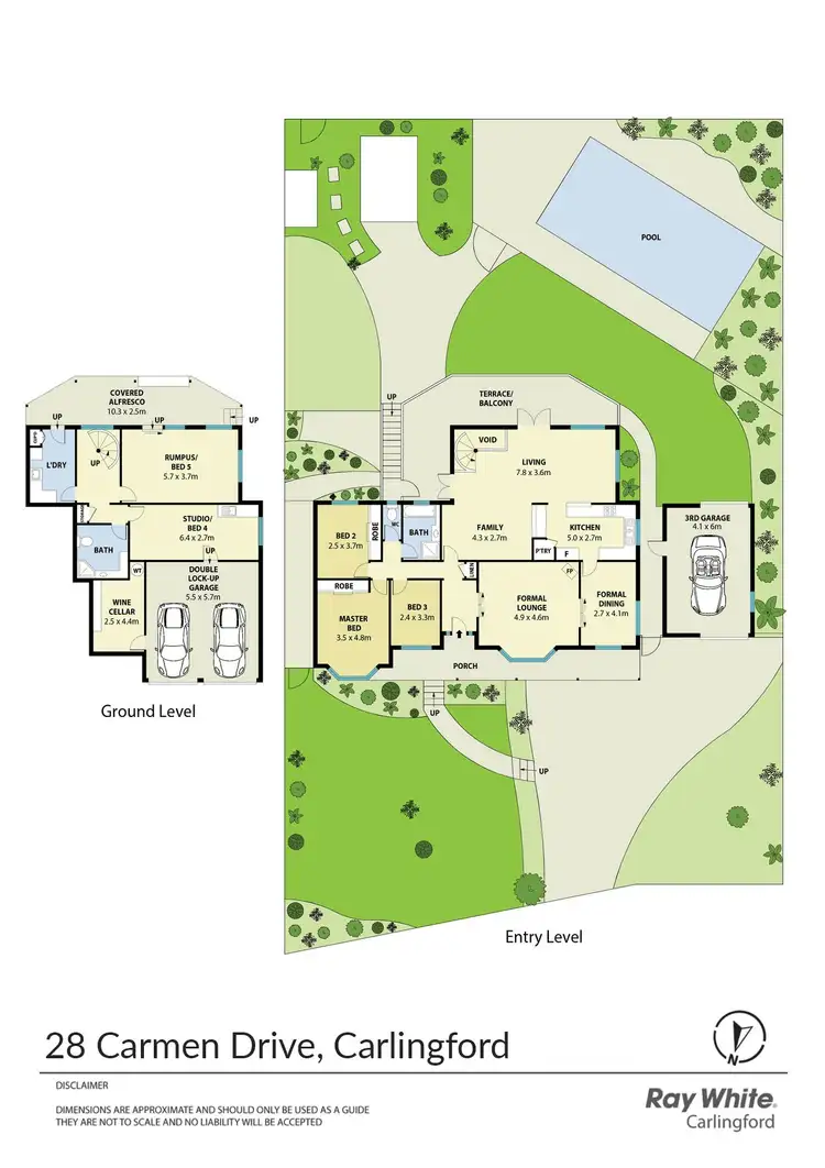 Floorplan of Homely house listing, 28 Carmen Drive, Carlingford NSW 2118