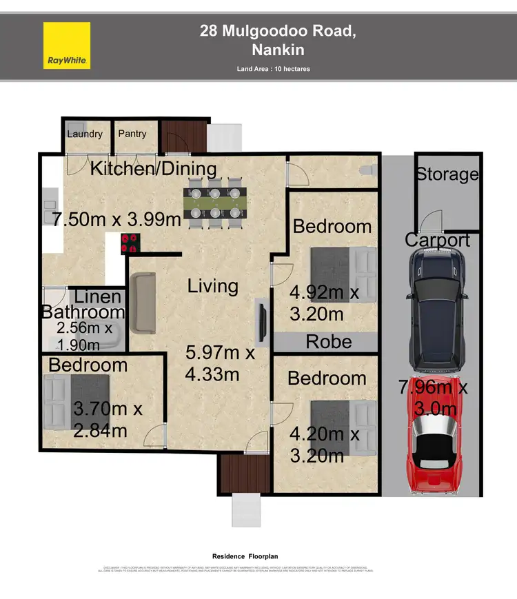 Floorplan of Homely house listing, 28 Mulgoodoo Road, Nankin QLD 4701
