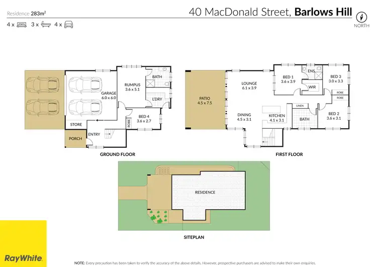 Floorplan of Homely house listing, 40 Macdonald Street, Barlows Hill QLD 4703