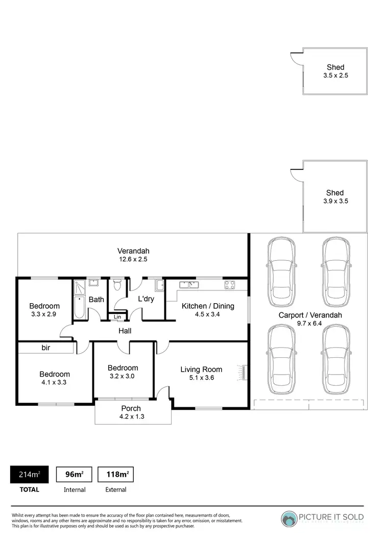 Floorplan of Homely house listing, 9 St Barbara Road, Elizabeth North SA 5113