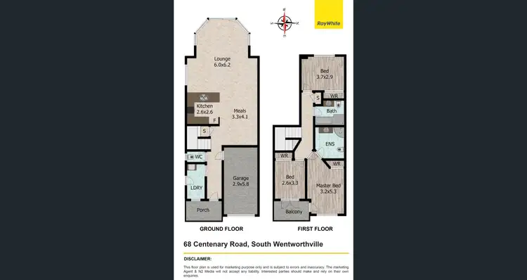 Floorplan of Homely house listing, 68 Centenary Road, South Wentworthville NSW 2145