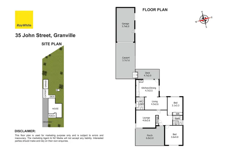 Floorplan of Homely house listing, 35 John Street, Granville NSW 2142