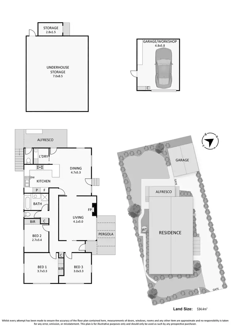 Floorplan of Homely house listing, 12 Leslie Street, Frankston South VIC 3199
