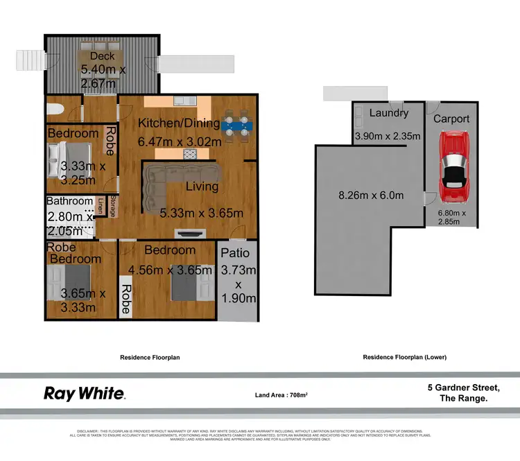 Floorplan of Homely house listing, 5 Gardner Street, The Range QLD 4700