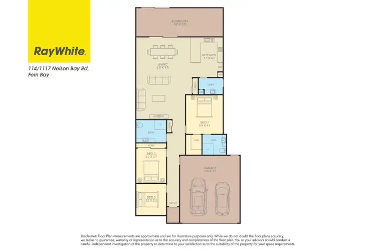 Floorplan of Homely house listing, 114/1117 Nelson Bay Road, Fern Bay NSW 2295