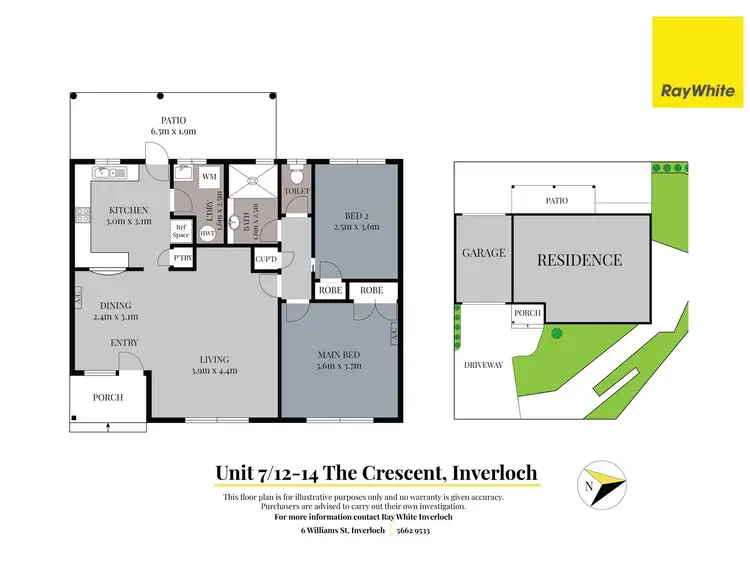 Floorplan of Homely house listing, 7/12-14 The Crescent, Inverloch VIC 3996