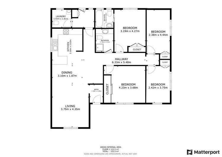 Floorplan of Homely house listing, 45 Pritchard Street, Swan Hill VIC 3585