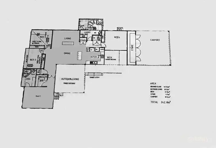 Floorplan of Homely house listing, 12 Lapwing Loop, Djugun WA 6725