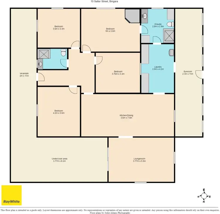 Floorplan of Homely house listing, 10 Salter Street, Bingara NSW 2404