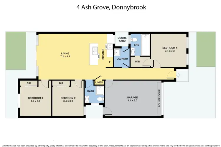 Floorplan of Homely house listing, 4 Ash Grove, Donnybrook VIC 3064