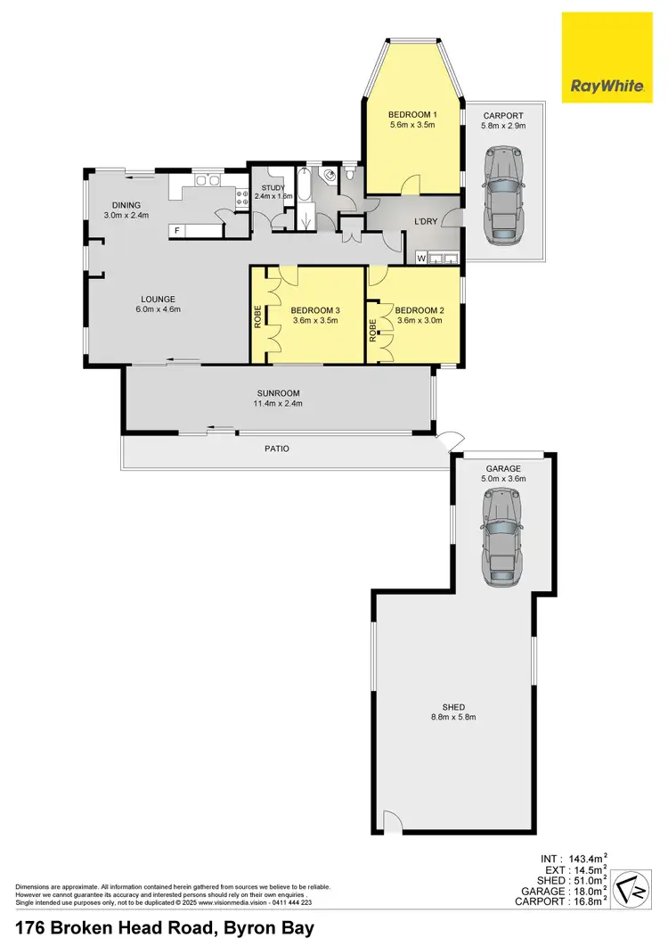 Floorplan of Homely house listing, 176 Broken Head Road, Suffolk Park NSW 2481