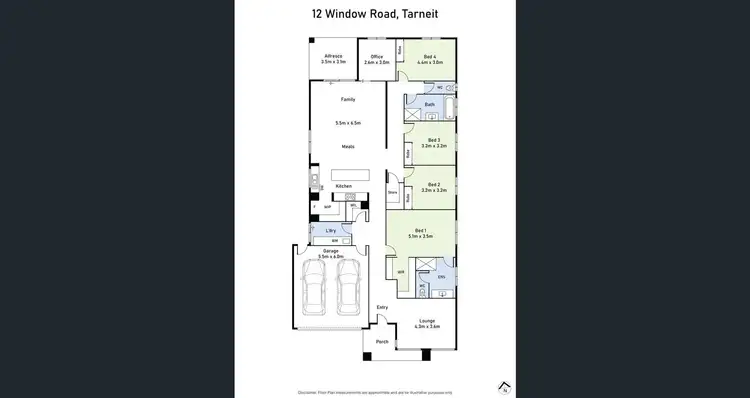 Floorplan of Homely house listing, 12 Window Road, Tarneit VIC 3029