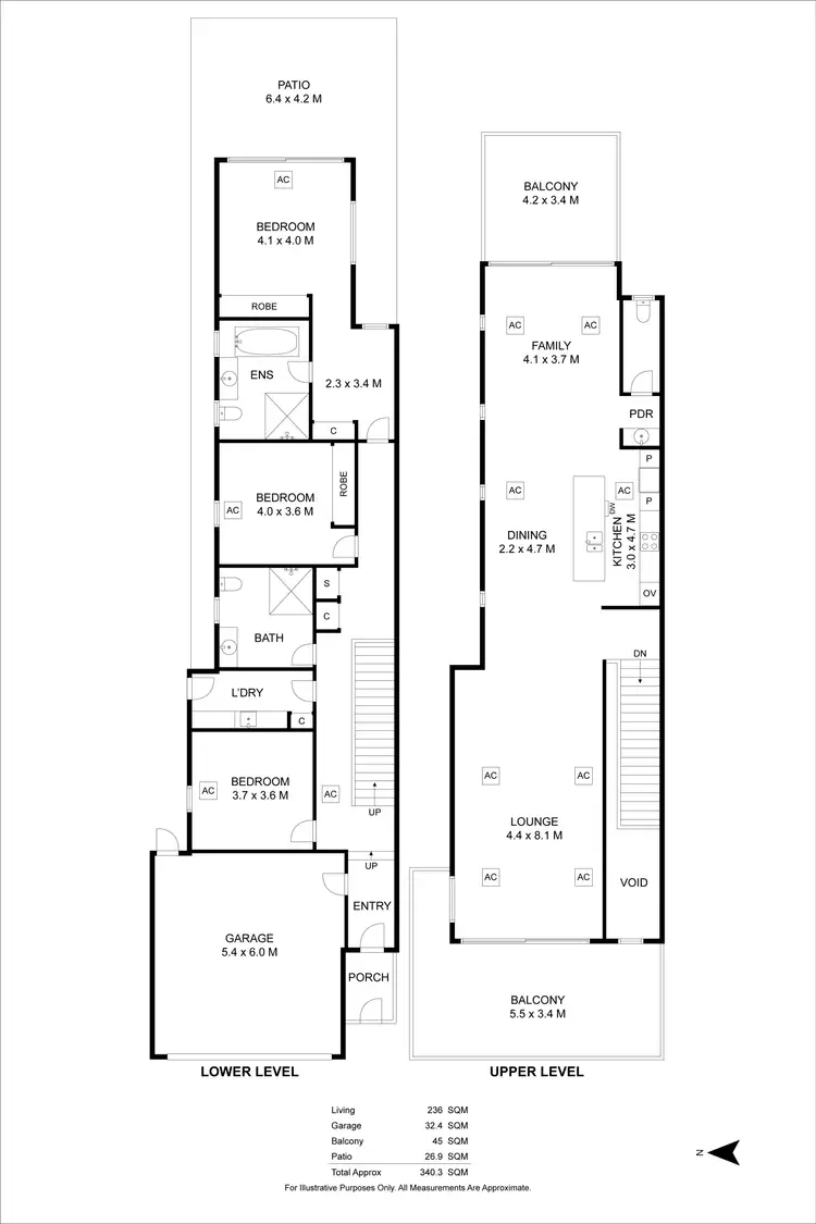 Floorplan of Homely house listing, 304A Seaview Road, Henley Beach SA 5022