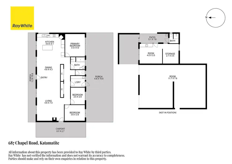 Floorplan of Homely house listing, 687 Chapel Road, Cobram East VIC 3644