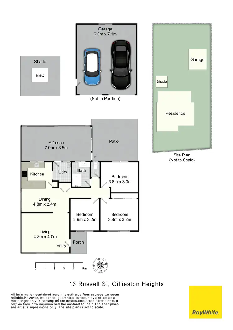 Floorplan of Homely house listing, 13 Russell Street, Gillieston Heights NSW 2321