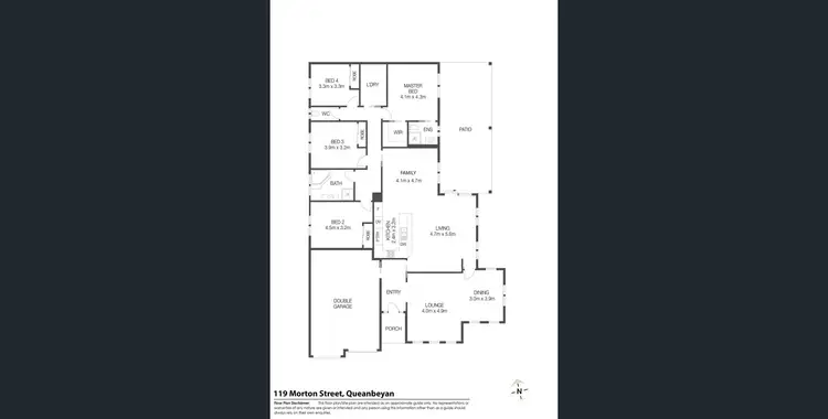 Floorplan of Homely house listing, 119 Morton Street, Crestwood NSW 2620