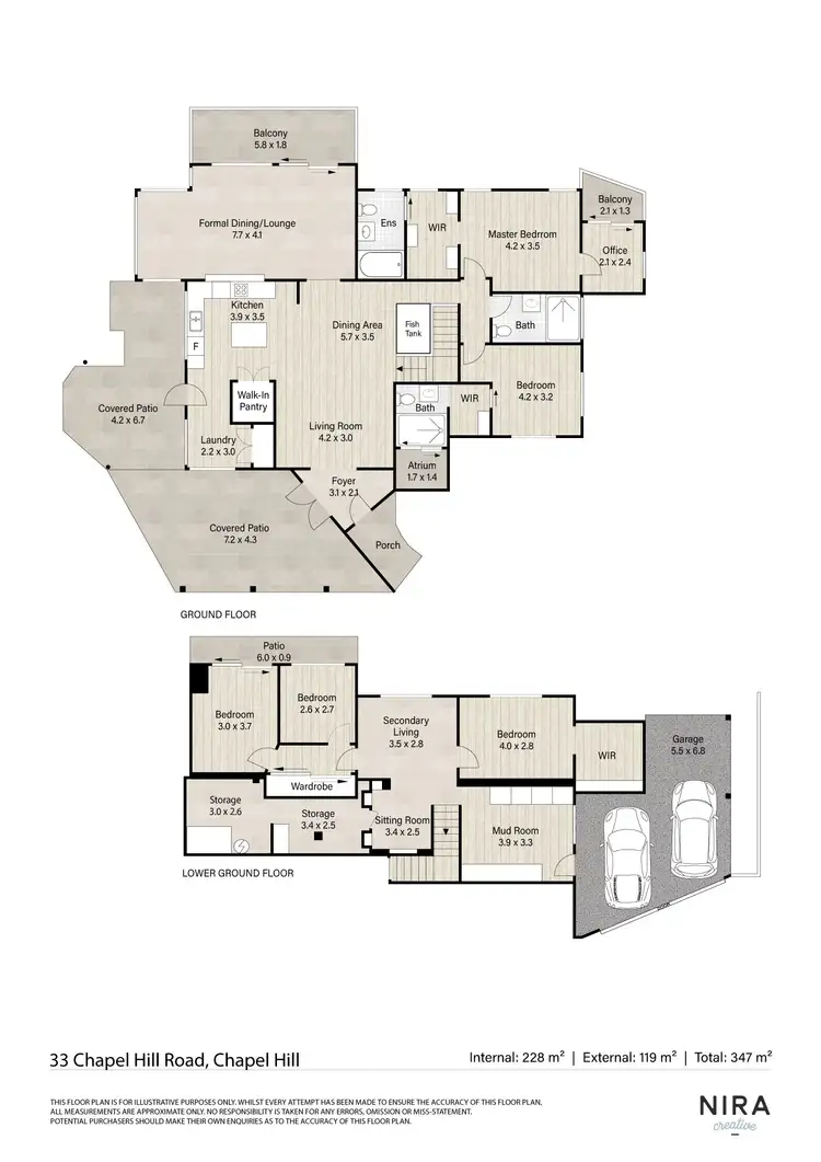 Floorplan of Homely house listing, 33 Chapel Hill Road, Chapel Hill QLD 4069