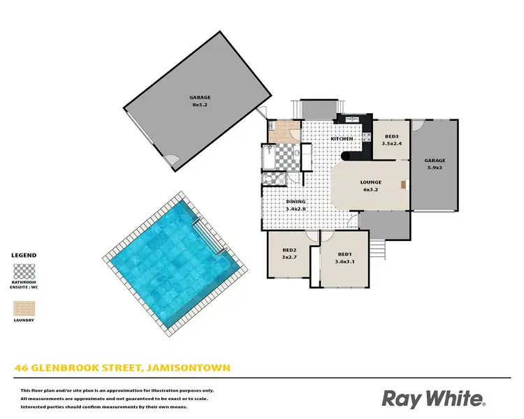 Floorplan of Homely house listing, 46 Glenbrook Street, Jamisontown NSW 2750