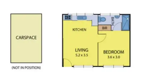 Floorplan of Homely unit listing, 9/95 Dawson Street, Brunswick VIC 3056