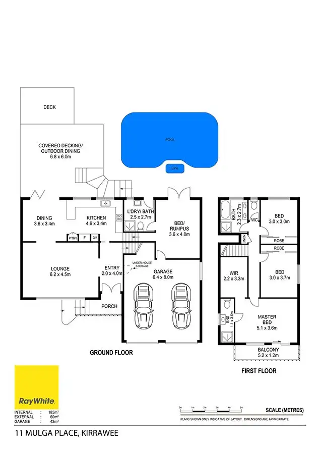Floorplan of Homely house listing, 11 Mulga Place, Kirrawee NSW 2232